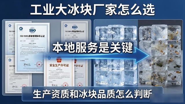 工业大冰块厂家怎么选？莆田本地服务是关键