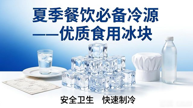餐饮食用冰块供应商选择_食用冰块与普通冰块区别_莆田食用冰块销售